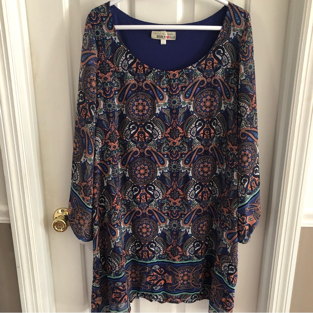 I’m In Love With Derek Plus Top Tunic 2X